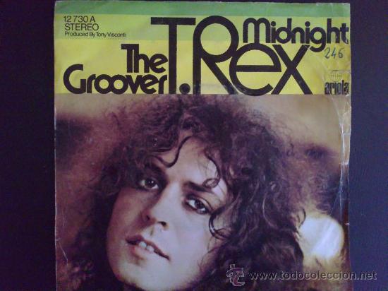 Discos de vinilo: T.REX, MIDNIGHT - SINGLE ORIGINAL ESPA&Ntilde;A - Foto 1