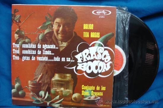 Dischi in vinile: - CONJUNTO DE LOS HNOS. OROPEZA - BOLIDO - TITA ROSAS - EL FRASCO BOCON - LP-200-8 VENEZUELA