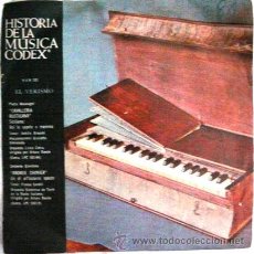 Discos de vinilo: LOTE DE 10 HISTORIA DE LA MUSICA CODEX CAVALLERIA RUSTICANA & ANDREA CHENIER SINGLE ESPAÑOL AÑO 1966