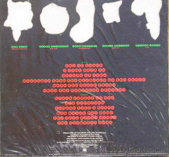 Discos de vinilo: Squeeze LP Vinilo Sweets from a stranger AM 1982 - Foto 2