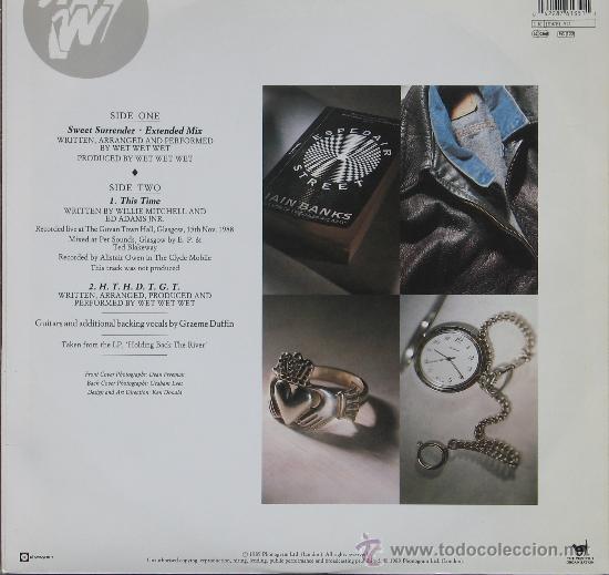 Discos de vinilo: Wet, wet Wet  Maxi single  Phonogram1989 - Foto 2