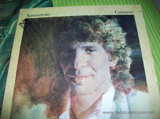 Discos de vinilo: camaron lp doble autorretrato 1990 - Foto 1