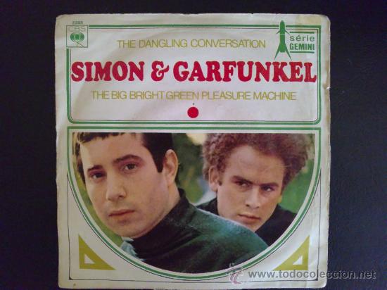 Discos de vinilo: SIMON & GARFUNKEL, THE DARLING CONVERSATION. SINGLE ORIGINAL ESPA&Ntilde;A - Foto 1