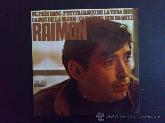 Discos de vinilo: RAIMON, EL PA&Iacute;S BASC. EP ORIGINAL - Foto 1