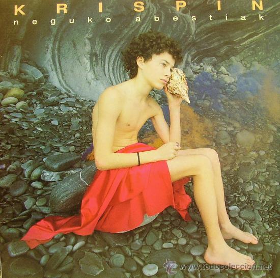 Discos de vinilo: KRISPIN - NEGUKO ABESTIAK LP 1992 - Foto 1