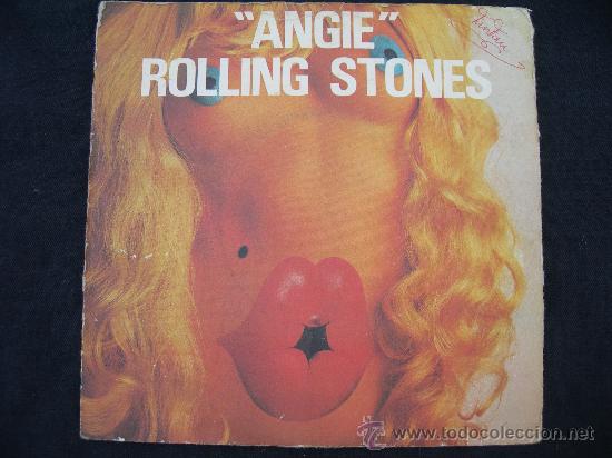 Discos de vinilo: SINGLE ROLLING STONES // ANGIE - Foto 1
