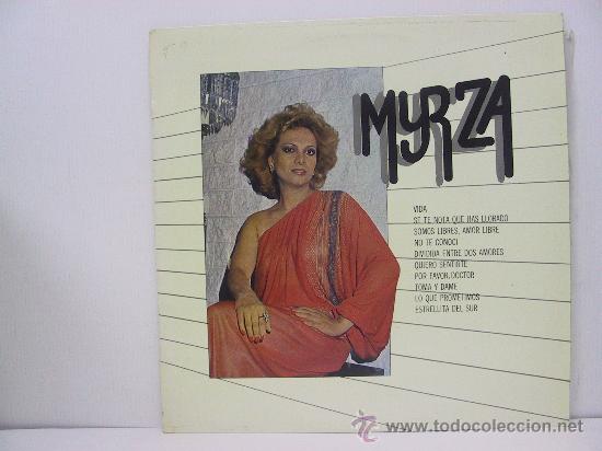 Disques de vinyle: MYRZA - VIDA... - RARO EDICION ESPA&Ntilde;OLA - EMBASSY / CBS 1980