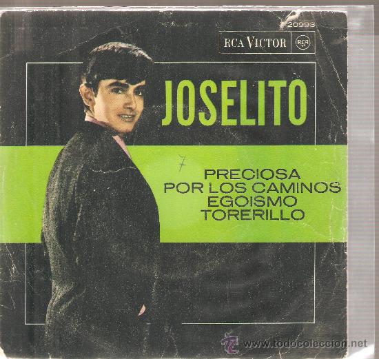 Discos de vinilo: EP JOSELITO : PRECIOSA + 3 - Foto 1
