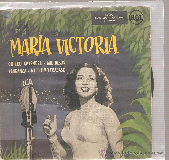 Discos de vinilo: EP MARIA VICTORIA : QUIERO APRENDER - Foto 1
