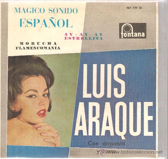 Discos de vinilo: EP LUIS ARAQUE - AY, AY, AY + 3 - Foto 1