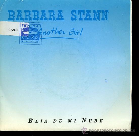Discos de vinilo: Barbara Stann - Baja de mi nube - Single 1992 - Foto 1