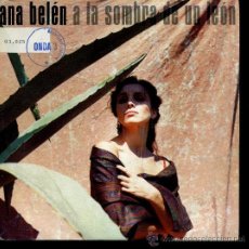 Discos de vinilo: ANA BELÉN - A LA SOMBRA DE UN LEÓN / EN SUS OJOS UN BARCO - SINGLE 1988. Lote 402696549