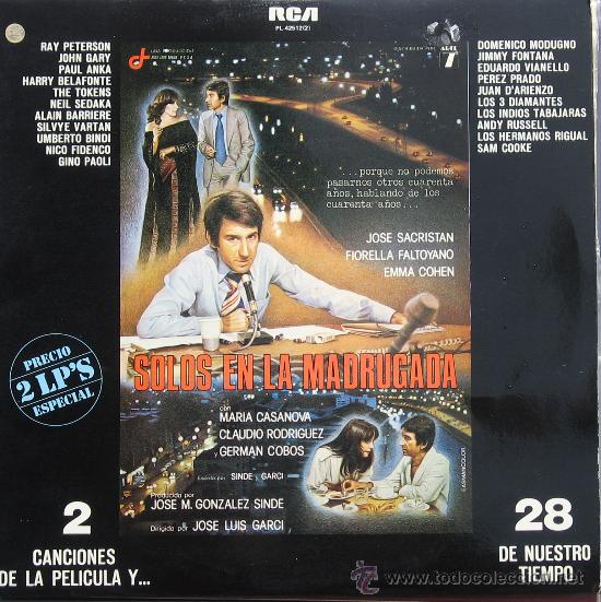 Discos de vinilo: Solos en la Madrugada BSO 2 LP RCA 1978 - Foto 1