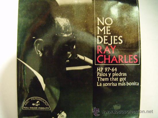 Discos de vinilo: RAY CHARLES NO ME DEJES - Foto 1