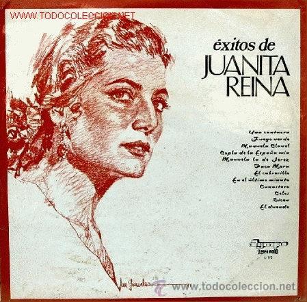 Discos de vinilo: LP: &Eacute;xitos de JUANITA REINA - Foto 1