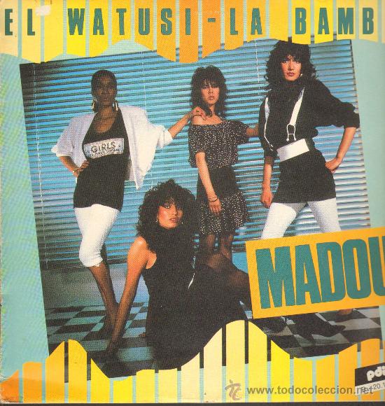 Discos de vinilo: Madou - El Watusi / La Bamba - MaxiSingle 1987 - Foto 1