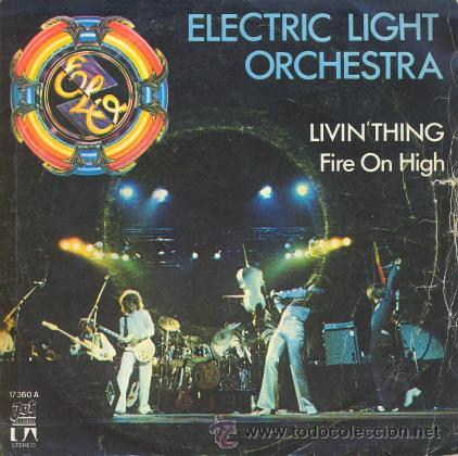 Discos de vinilo: ELECTRIC LIGHT ORCHESTRA ELO JEFF LYNNE - LIVIN' THING - SINGLE ESPA&Ntilde;OL DE VINILO C- 62