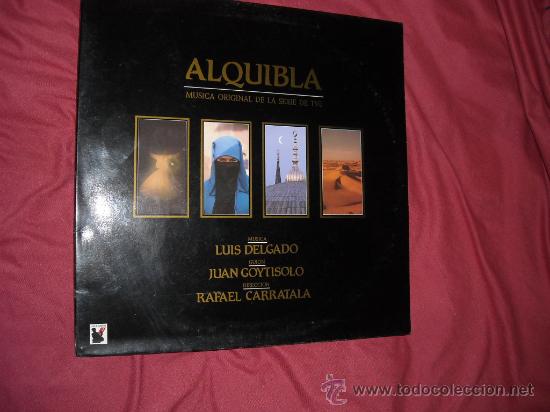 ALQUIBLA LP BANDA SONORA ORIGINAL TVE MUSICA LUIS DELGADO CARPETA DOBLE 1988 (Música - Discos - LP Vinilo - Bandas Sonoras y Música de Actores )