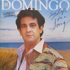 Discos de vinilo: MY LIFE FOR A SONG PLACIDO DOMINGO LP CBS	1983. Lote 27341134