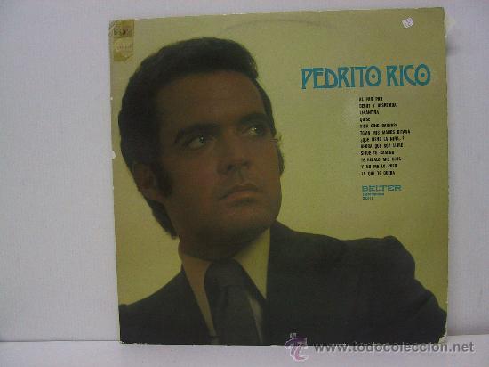 Discos de vinilo: PEDRITO RICO - AL PAN PAN... - BELTER 1972 - Foto 1