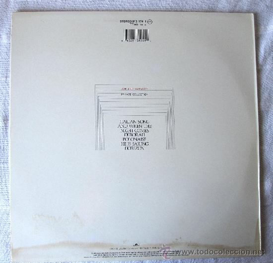 Discos de vinilo: JON AND VANGELIS - PRIVATE COLLECTION - POLYDOR 1983 - Foto 2