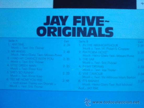 Discos de vinilo: JAY FIVE --- ORIGINALS - Foto 2