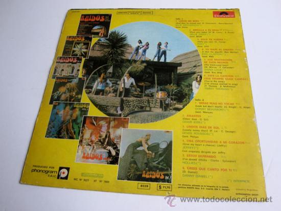 Discos de vinilo: VVAA – RUIDOS VOL. 8 – LP ARGENTINA 1975 – POLYDOR 2480 261 - Foto 3 - 26755790