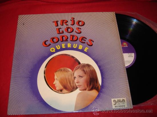 Discos de vinilo: TRIO LOS CONDES Querube LP 1972 GMA - Foto 1