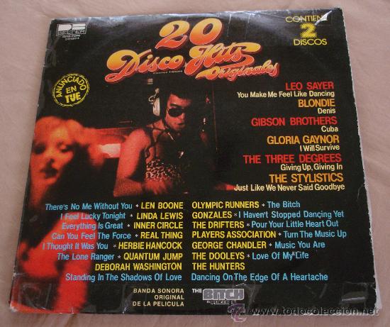 Discos de vinilo: 20 DISCO HITS ORIGINALES, 2 LP. - Foto 1