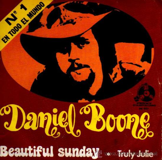 Discos de vinilo: Daniel Boone. Beautiful sunday. - Foto 1