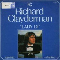 Discos de vinilo: RICHARD CLAYDERMAN - DADY DI / VALS DEL RECUERDO - SINGLE 1982