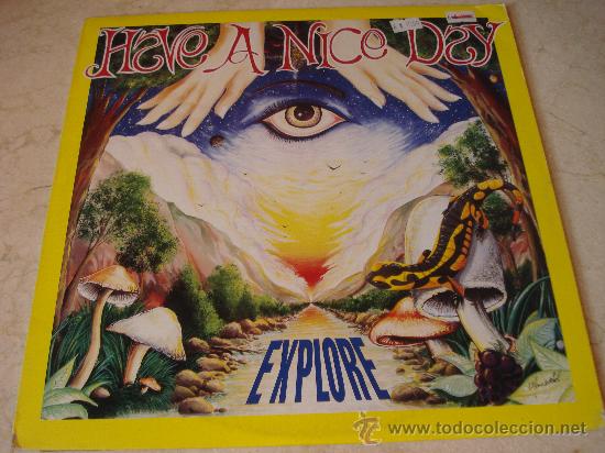 Discos de vinilo: HAVE A NICE DAY - EXPLORE - MUSHROOM RECORDS 1991 - Foto 1