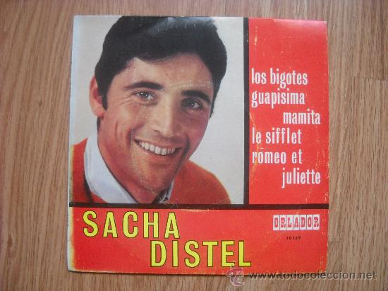 Discos de vinilo: SACHA DISTEL - LOS BIGOTES + 3 - EP 1969 - Foto 1
