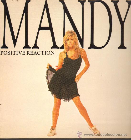 Discos de vinilo: Mandy - Positive Reaction (2 versiones) - MaxiSingle 1987 - - Foto 1