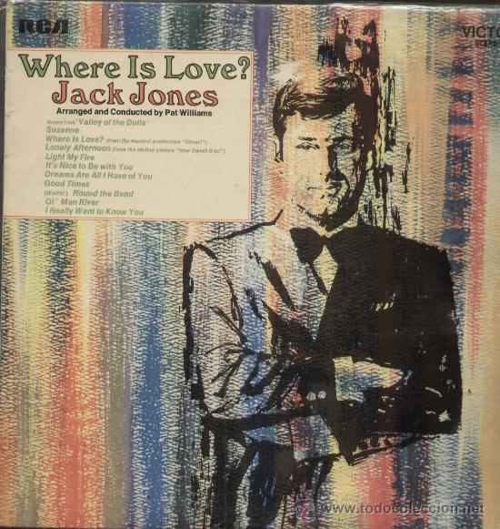 Discos de vinilo: Jacky Jones-where is love? - Foto 1