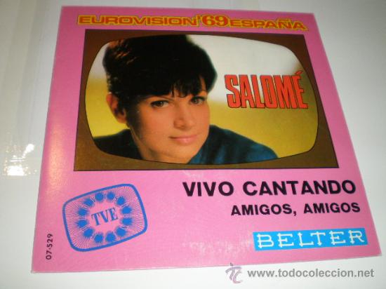 Discos de vinilo: SINGLE DE SALOME - A&Ntilde;OS 60 - Foto 1