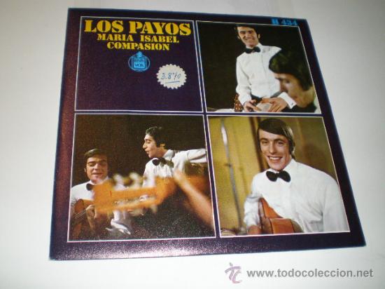 Discos de vinilo: SINGLE DE LOS PAYOS - Foto 1
