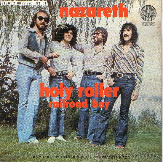 Discos de vinilo: SINGLE - NAZARETH - &rdquo;HOLY ROLLER&rdquo;. - Foto 1