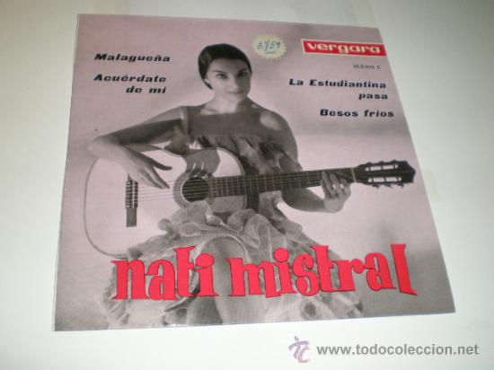Discos de vinilo: SINGLE DE NATI MISTRAL - Foto 1