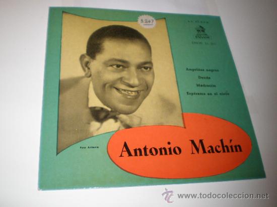Discos de vinilo: SINGLE DE ANTONIO MACHIN - Foto 1