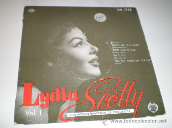Discos de vinilo: LYDIA SCOTTY - SINGLE - Foto 1