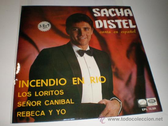 Discos de vinilo: SACHA DISTEL - SINGLE - Foto 1