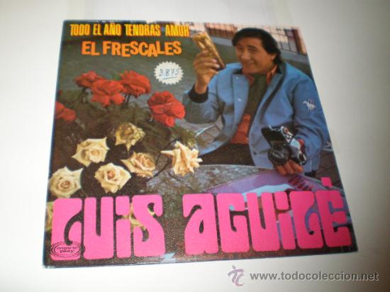Discos de vinilo: LUIS AGUILE - SINGLE - Foto 1