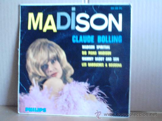 Discos de vinilo: CLAUDE BOLLING ---- MADISON + 3 - Foto 1