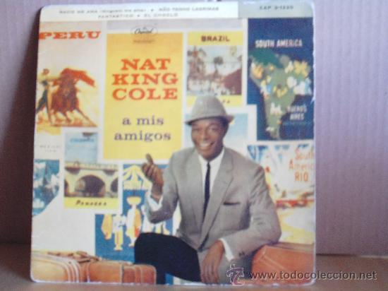 Discos de vinilo: NAT KING COLE ---- A MIS AMIGOS - Foto 1