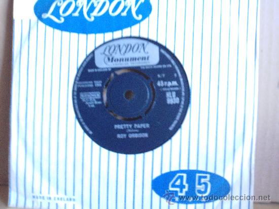 Discos de vinilo: ROY ORBISON ---- PRETTY PAPER - SUMMERSONG - Foto 1