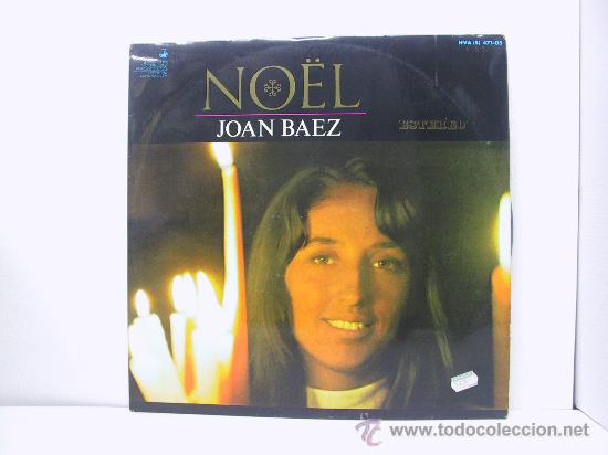 Discos de vinilo: JOAN BAEZ - NOEL - HISPAVOX 1966 - Foto 1
