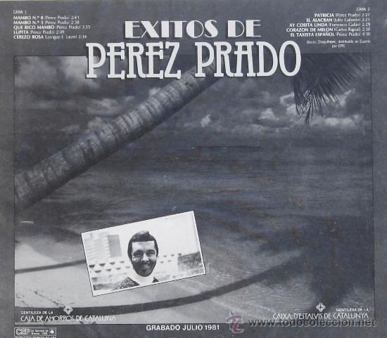 Discos de vinilo: Perez Prado - CBS 191 - Foto 2
