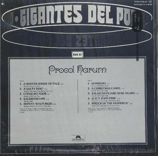 Discos de vinilo: Procol Harum	Polydor 1981 - Foto 2