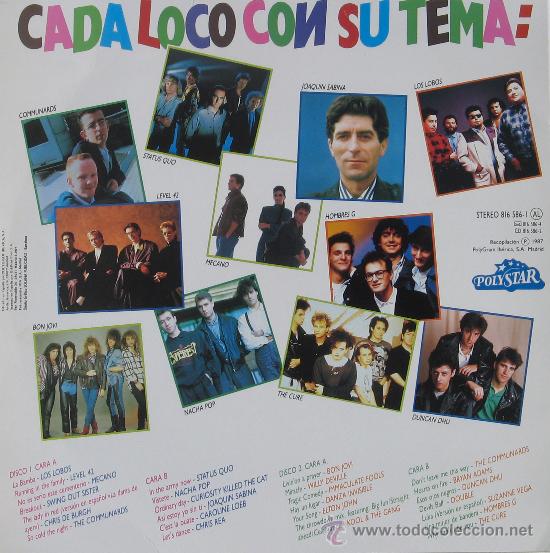 Discos de vinilo: Varios Artistas Dole LP Polystar 1987 - Foto 2